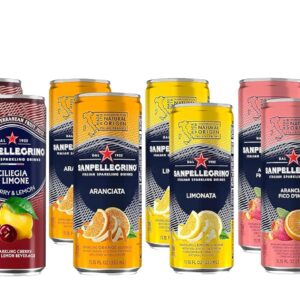 San Pellegrino Sparkling Fruit Beverages Variety Sampler Pack (12 Count, Variety 2)