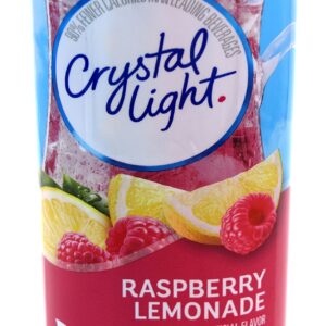 Crystal Light Raspberry Lemonade, 12-Quart 1.8-Ounce Canister (Pack Of 2)